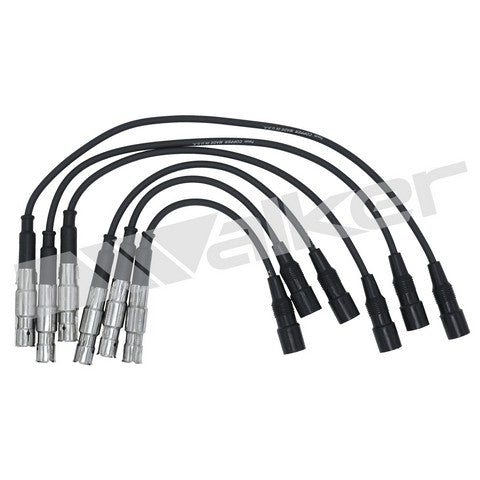 Walker Products Spark Plug Wire Set P/N:924-1305 Fits: Audi 100 94-92, Audi 100 Quattro 94-92, Audi 90 95-93, Audi 90 Quattro 95-93, Audi A4 97-96, Audi A4 Quattro 97-96, Audi A6 97-95, Audi A6 Quattro 97-95, Audi Cabriolet 98-94 - Image 1