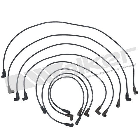 Walker Products Spark Plug Wire Set P/N:924-1529 Fits: Buick Regal 1987, Chevrolet Camaro 1987, Chevrolet Caprice 1987, Chevrolet El Camino 1987, Chevrolet Monte Carlo 1987, GMC Caballero 1987, Pontiac Firebird 1987, Pontiac Grand Prix 1987 - Image 1