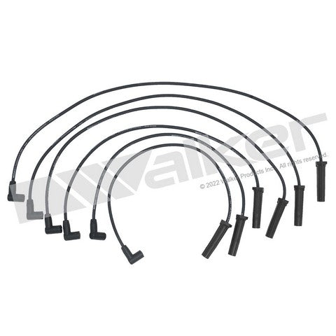 Walker Products Spark Plug Wire Set P/N:924-1666 Fits: Oldsmobile Alero 04-00, Oldsmobile Silhouette 04-00, Pontiac Aztek 05-01, Pontiac Grand Am 05-00, Pontiac Montana 05-00 - Image 1