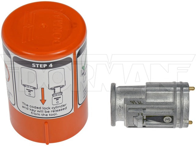 Dorman - OE Solutions Cilindro de Cerradura de Ignición P/N:924-793 Fits: Chrysler Aspen, Dodge Dakota, Dodge Durango, Dodge Ram 1500, Dodge Ram 1500 Van, Dodge Ram 2500, Dodge Ram 2500 Van, Dodge Ram 3500, Dodge Ram 3500 Van, Mitsubishi Raider - Image 3