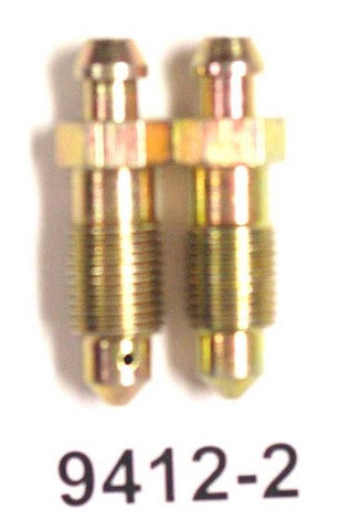 Better Brake Parts Brake Bleeder Screw P/N:9412-2K Fits: Alfa Romeo Giulia, Alfa Romeo Stelvio, Audi 100, Audi 100 Quattro, Audi 80, Audi 80 Quattro, Audi 90, Audi 90 Quattro, Audi A3 Quattro - Image 1