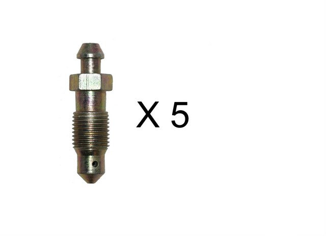 Better Brake Parts Brake Bleeder Screw P/N:9412K Fits: Alfa Romeo Giulia, Alfa Romeo Stelvio, Audi 100, Audi 100 Quattro, Audi 80, Audi 80 Quattro, Audi 90, Audi 90 Quattro, Audi A3 Quattro - Image 1