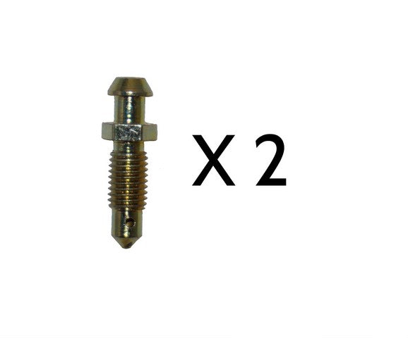 Better Brake Parts Brake Bleeder Screw P/N:9417-2K Fits: Volvo 164 71-69, Volvo 240 93-90, Volvo 242 84-75, Volvo 244 89-75, Volvo 245 89-75, Volvo 262 1976, Volvo 262 81-78, Volvo 264 79-76, Volvo 265 79-76, Volvo Dl 1984, Volvo Gle 1984 - Image 1