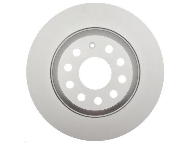 Raybestos Brakes Disc Brake Rotor P/N:981786FZN Fits: Audi Q3, Audi Q3 Quattro, Audi Tt, Audi Tt Quattro, Volkswagen Arteon, Volkswagen Golf R, Volkswagen Jetta, Volkswagen Tiguan, Volkswagen Tiguan Limited - Image 3