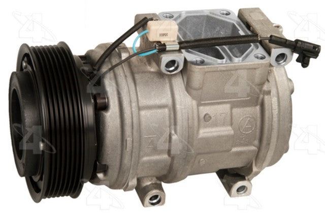Four Seasons A/C Compressor P/N:98342 Fits: Jaguar Vanden Plas 03-98, Jaguar Xj8 03-98, Jaguar Xjr 03-98, Jaguar Xk8 06-00, Jaguar Xkr 06-00 - Image 1