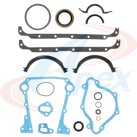 APEX Automobile Parts Inc Engine Conversion Gasket Set P/N:ACS2054 Fits: Dodge B150 91-88, Dodge B250 91-88, Dodge D100 89-88, Dodge D150 91-88, Dodge D250 91-88, Dodge Dakota 91-87, Dodge W100 1989, Dodge W150 91-89 - Image 1