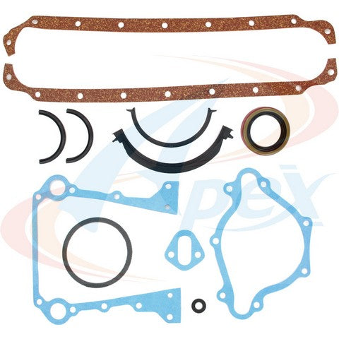 APEX Automobile Parts Inc Engine Conversion Gasket Set P/N:ACS2100 Fits: Dodge B250 1990, Dodge B350 1990, Dodge D150 1990, Dodge D250 1990, Dodge D350 1990, Dodge Ramcharger 1990, Dodge W150 1990, Dodge W250 1990, Dodge W350 1990 - Image 1