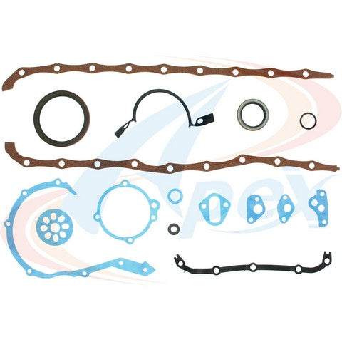 APEX Automobile Parts Inc Engine Conversion Gasket Set P/N:ACS4087 Fits: Ford Bronco, Ford Country Sedan, Ford Country Squire, Ford Custom, Ford Custom 500, Ford E-100 Econoline, Ford E-100 Econoline Club Wagon, Ford E-150 Econoline - Image 1