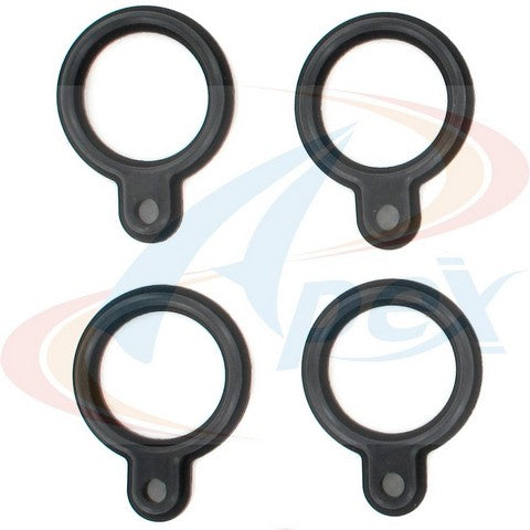 APEX Automobile Parts Inc Spark Plug Tube Seal Set P/N:AES202 Fits: Eagle Talon 98-93, Mitsubishi Eclipse 99-93, Mitsubishi Lancer 06-03, Plymouth Laser 94-93 - Image 1