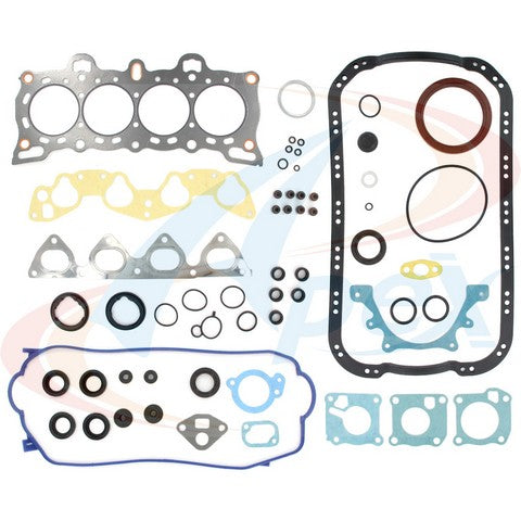 APEX Automobile Parts Inc Engine Gasket Set P/N:AFS1013 Fits: Honda Civic 95-92, Honda Crx 91-88 - Image 1