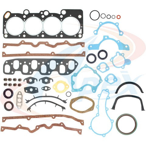 APEX Automobile Parts Inc Engine Gasket Set P/N:AFS11001 Fits: Chrysler E Class, Chrysler Laser, Chrysler Lebaron, Chrysler New Yorker, Chrysler TOWN & COUNTRY, Dodge 400, Dodge 600, Dodge Aries, Dodge Caravan, Dodge Charger - Image 1