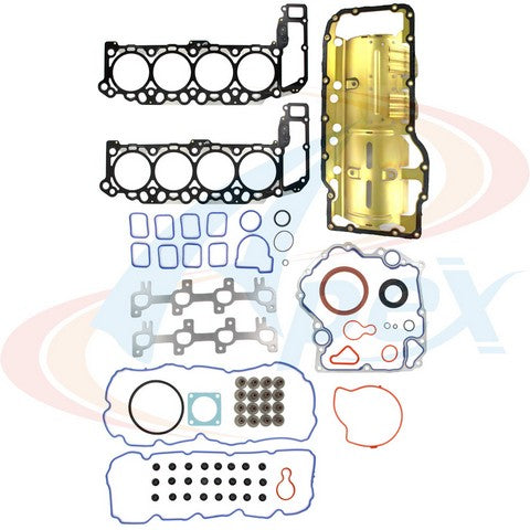 APEX Automobile Parts Inc Engine Gasket Set P/N:AFS2065 Fits: Dodge Dakota 03-00, Dodge Durango 03-00, Dodge Ram 1500 03-02, Jeep Grand Cherokee 03-99 - Image 1