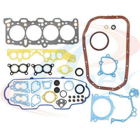 APEX Automobile Parts Inc Engine Gasket Set P/N:AFS3000 Fits: Chevrolet Spectrum 88-85, Geo Spectrum 1989, Isuzu I-mark 89-85 - Image 1
