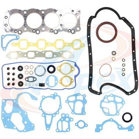 APEX Automobile Parts Inc Engine Gasket Set P/N:AFS3012 Fits: Chevrolet Chevette 86-81, Isuzu I-mark 84-81 - Image 1