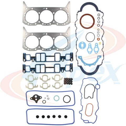 APEX Automobile Parts Inc Engine Gasket Set P/N:AFS3020 Fits: Chevrolet Astro, Chevrolet Blazer, Chevrolet C1500, Chevrolet Express 1500, Chevrolet Express 2500, Chevrolet K1500, Chevrolet P30, Chevrolet S10, Chevrolet Silverado 1500, GMC C1500 - Image 1