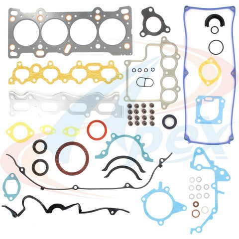 APEX Automobile Parts Inc Engine Gasket Set P/N:AFS4015 Fits: Kia Sephia 95-94, Mazda Mx-3 93-92 - Image 1