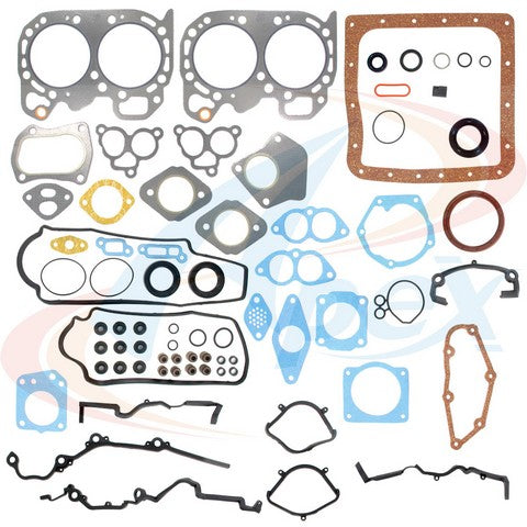 APEX Automobile Parts Inc Engine Gasket Set P/N:AFS6003 Fits: Subaru Gl 89-85, Subaru Gl-10 89-85, Subaru Loyale 1990, Subaru Rx 89-85, Subaru Xt 87-85 - Image 1