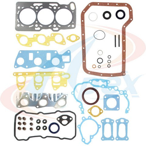 APEX Automobile Parts Inc Engine Gasket Set P/N:AFS6008 Fits: Subaru Justy 94-87 - Image 1