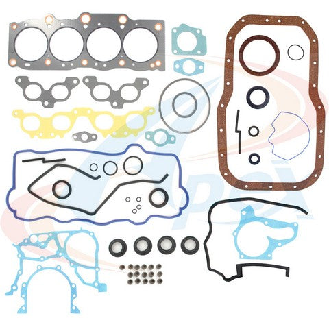 APEX Automobile Parts Inc Engine Gasket Set P/N:AFS8013 Fits: Toyota Camry 90-87, Toyota Celica 89-87 - Image 1
