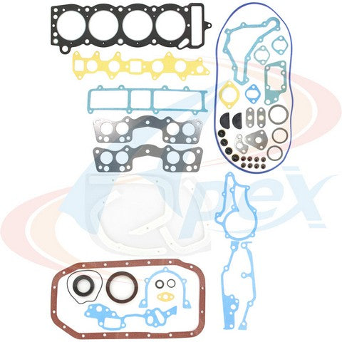 APEX Automobile Parts Inc Engine Gasket Set P/N:AFS8017 Fits: Toyota Celica 80-75, Toyota Corona 80-75, Toyota Pickup 80-75 - Image 1