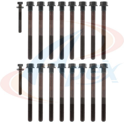 APEX Automobile Parts Inc Engine Cylinder Head Bolt Set P/N:AHB230 Fits: Chrysler Concorde, Chrysler Imperial, Chrysler New Yorker, Chrysler TOWN & COUNTRY, Dodge Caravan, Dodge Dynasty, Dodge Grand Caravan, Dodge Intrepid, Eagle Vision - Image 1