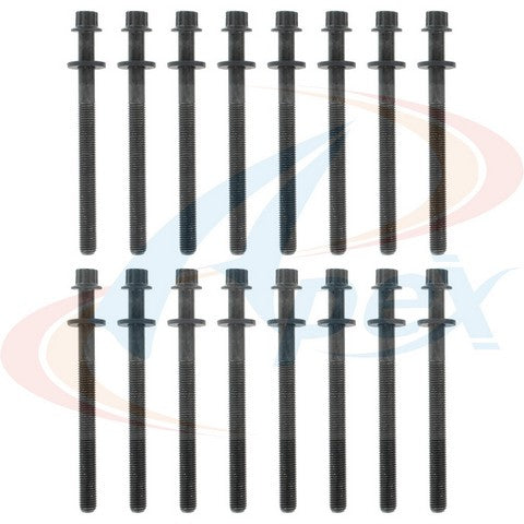 APEX Automobile Parts Inc Engine Cylinder Head Bolt Set P/N:AHB293 Fits: Hyundai Azera, Hyundai Entourage, Hyundai Genesis, Hyundai Genesis Coupe, Hyundai Santa Fe, Hyundai Santa Fe Xl, Hyundai Sonata, Hyundai Veracruz, Kia Amanti, Kia Borrego - Image 1