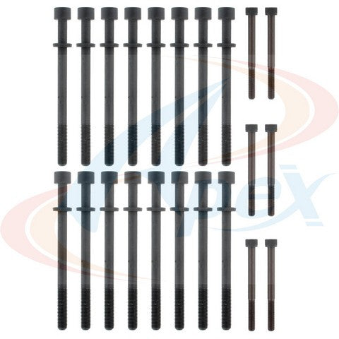 APEX Automobile Parts Inc Engine Cylinder Head Bolt Set P/N:AHB313 Fits: Acura Slx 97-96, Honda Passport 97-94, Isuzu Rodeo 97-93, Isuzu Trooper 97-92 - Image 1