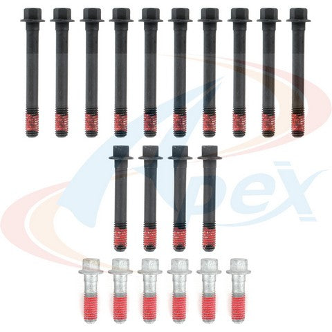 APEX Automobile Parts Inc Engine Cylinder Head Bolt Set P/N:AHB320 Fits: Chevrolet Astro, Chevrolet Blazer, Chevrolet C10, Chevrolet C1500, Chevrolet C20, Chevrolet C2500, Chevrolet Caprice, Chevrolet Commercial Chassis, Chevrolet El Camino - Image 1