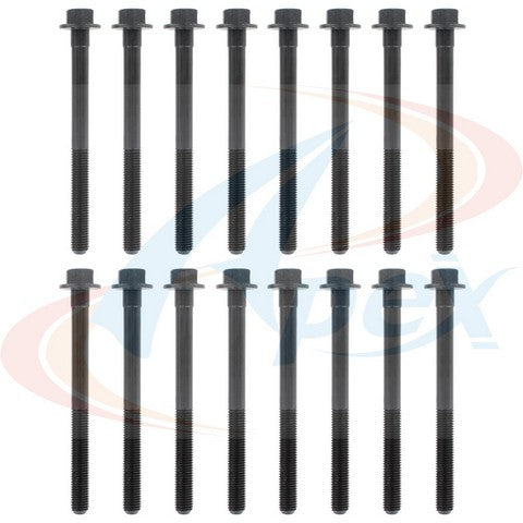 APEX Automobile Parts Inc Engine Cylinder Head Bolt Set P/N:AHB363 Fits: Chevrolet Lumina 97-91, Chevrolet Monte Carlo 97-95, Oldsmobile Cutlass Supreme 96-91, Pontiac Grand Prix 96-91 - Image 1