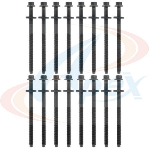 APEX Automobile Parts Inc Engine Cylinder Head Bolt Set P/N:AHB451 Fits: Ford Contour, Ford Escape, Ford Five Hundred, Ford Freestyle, Ford Fusion, Ford Taurus, Lincoln Zephyr, Mazda 6, Mazda Mpv, Mazda Tribute - Image 1