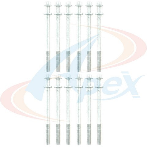APEX Automobile Parts Inc Engine Cylinder Head Bolt Set P/N:AHB612 Fits: Saab 9-2x 06-05, Subaru Baja 06-03, Subaru Forester 10-99, Subaru Impreza 11-99, Subaru Legacy 12-00, Subaru Outback 12-00 - Image 1