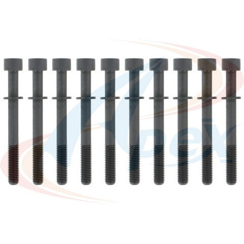 APEX Automobile Parts Inc Engine Cylinder Head Bolt Set P/N:AHB706 Fits: Chevrolet Tracker 00-98, Geo Tracker 97-94, Suzuki Esteem 00-95, Suzuki Sidekick 98-92, Suzuki Vitara 01-99, Suzuki X-90 98-96 - Image 1