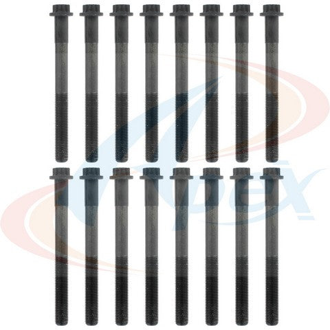 APEX Automobile Parts Inc Engine Cylinder Head Bolt Set P/N:AHB827 Fits: Toyota 4runner 95-88, Toyota Pickup 95-88, Toyota T100 94-93 - Image 1