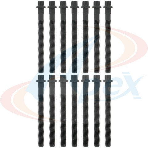 APEX Automobile Parts Inc Engine Cylinder Head Bolt Set P/N:AHB910 Fits: BMW 323ci, BMW 323i, BMW 323is, BMW 325ci, BMW 325i, BMW 325is, BMW 325xi, BMW 328ci, BMW 328i - Image 1
