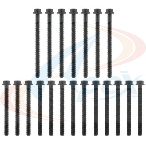 APEX Automobile Parts Inc Engine Cylinder Head Bolt Set P/N:AHB920 Fits: Audi A3 Quattro 09-06, Audi Tt Quattro 06-04, Audi Tt Quattro 09-08, Volkswagen Eos 08-07, Volkswagen R32 2004, Volkswagen R32 2008, Volkswagen Touareg 06-04 - Image 1