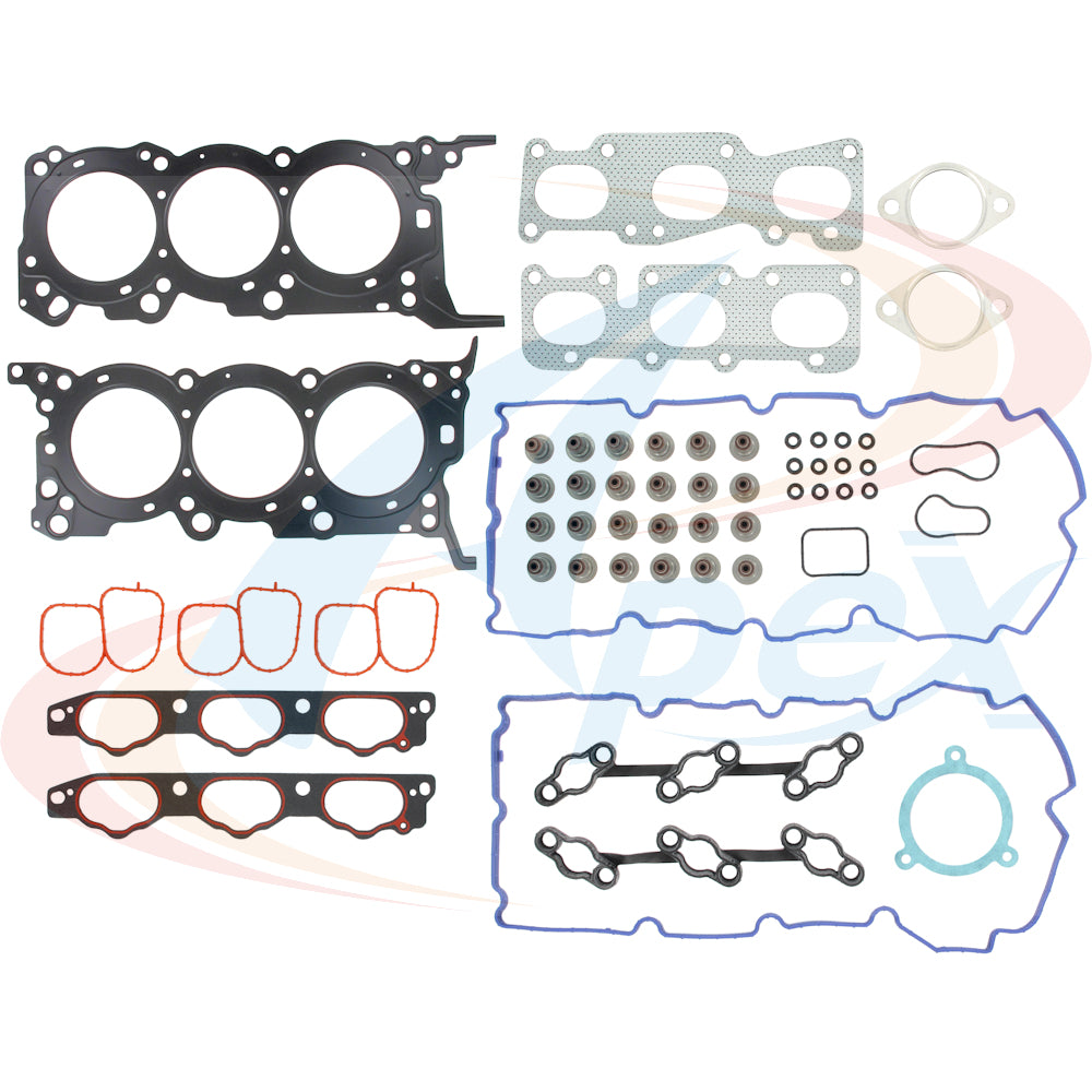 APEX Automobile Parts Inc Engine Cylinder Head Gasket Set P/N:AHS13045 Fits: Kia Sedona 12-11 - Image 1
