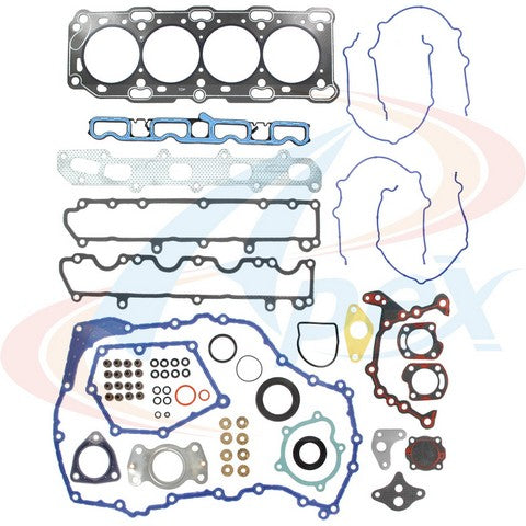 APEX Automobile Parts Inc Engine Cylinder Head Gasket Set P/N:AHS3048 Fits: Buick Skylark 98-96, Chevrolet Cavalier 99-96, Chevrolet Malibu 99-97, Oldsmobile Achieva 98-96, Oldsmobile Alero 1999, Pontiac Grand Am 99-96, Pontiac Sunfire 99-96 - Image 1
