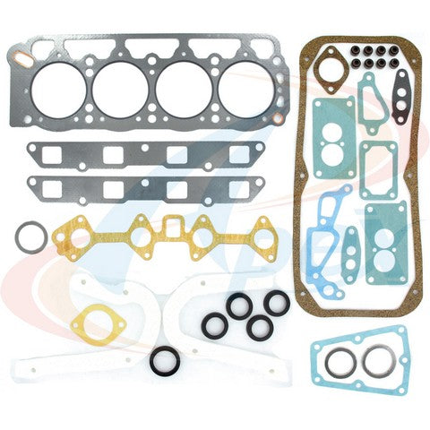 APEX Automobile Parts Inc Engine Cylinder Head Gasket Set P/N:AHS8003 Fits: Toyota Carina 73-71, Toyota Corolla 80-71 - Image 1