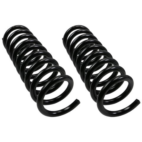 MOOG Chassis Products Coil Spring Set P/N:8594 Fits: Ford Fairmont 81-78, Ford Granada 82-81, Ford Ltd 86-83, Ford Mustang 04-91, Ford Mustang 89-80, Mercury Capri 86-79, Mercury Cougar 1981, Mercury Marquis 86-83, Mercury Zephyr 81-78 - Image 1