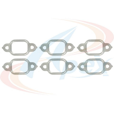 APEX Automobile Parts Inc Exhaust Manifold Gasket Set P/N:AMS11551 Fits: Dodge D250 93-89, Dodge D350 93-89, Dodge Ram 2500 98-94, Dodge Ram 3500 98-94, Dodge W250 93-89, Dodge W350 93-89 - Image 1