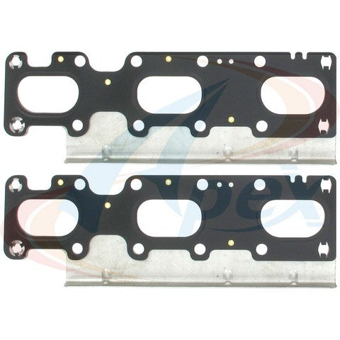 APEX Automobile Parts Inc Exhaust Manifold Gasket Set P/N:AMS13250 Fits: Ford Edge 18-11, Ford Explorer 19-11, Ford Flex 19-13, Ford Taurus 19-13, Lincoln Continental 20-17, Lincoln Mks 16-11, Lincoln Mkt 19-11, Lincoln Mkx 18-11, Lincoln Mkz 16-13 - Image 1