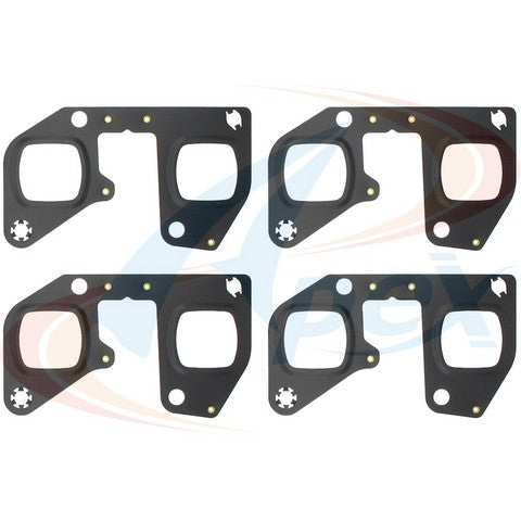 APEX Automobile Parts Inc Exhaust Manifold Gasket Set P/N:AMS13371 Fits: Ford E-350 Super Duty 19-17, Ford F-150 14-10, Ford F-250 Super Duty 20-11, Ford F-350 Super Duty 20-11 - Image 1