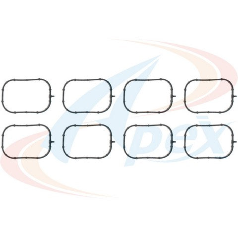 APEX Automobile Parts Inc Engine Intake Manifold Gasket Set P/N:AMS13510 Fits: Cadillac Escalade, Cadillac Escalade Esv, Chevrolet Camaro, Chevrolet Corvette, Chevrolet Silverado 1500, Chevrolet Suburban, Chevrolet Tahoe, GMC Sierra 1500 - Image 1