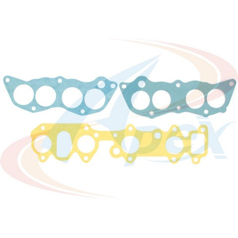 APEX Automobile Parts Inc Engine Intake Manifold Gasket Set P/N:AMS2100 Fits: Dodge Colt 90-89, Eagle Talon 94-93, Mitsubishi Eclipse 94-90, Plymouth Colt 90-89, Plymouth Laser 94-90 - Image 1