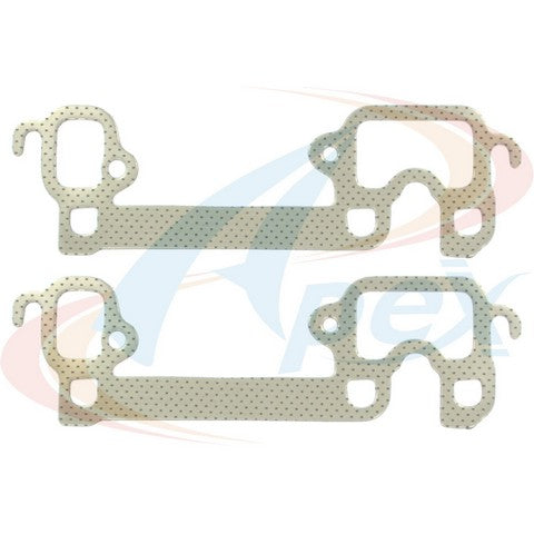 APEX Automobile Parts Inc Exhaust Manifold Gasket Set P/N:AMS2541 Fits: Dodge B150 91-88, Dodge B250 91-88, Dodge D100 89-88, Dodge D150 91-88, Dodge D250 91-88, Dodge Dakota 91-87, Dodge W100 1989, Dodge W150 91-89 - Image 1