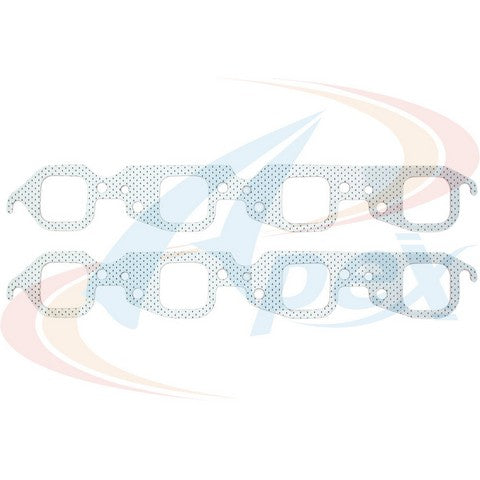 APEX Automobile Parts Inc Exhaust Manifold Gasket Set P/N:AMS3781 Fits: Chevrolet C10, Chevrolet C10 Suburban, Chevrolet C1500, Chevrolet C20, Chevrolet C20 Suburban, Chevrolet C2500, Chevrolet C2500 Suburban, Chevrolet C30, Chevrolet C3500, Chevrolet G30 - Image 1