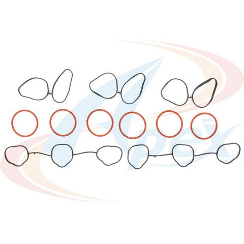 APEX Automobile Parts Inc Engine Intake Manifold Gasket Set P/N:AMS3861 Fits: Cadillac Catera 01-97, Cadillac Cts 04-03, Saab 9000 97-95 - Image 1