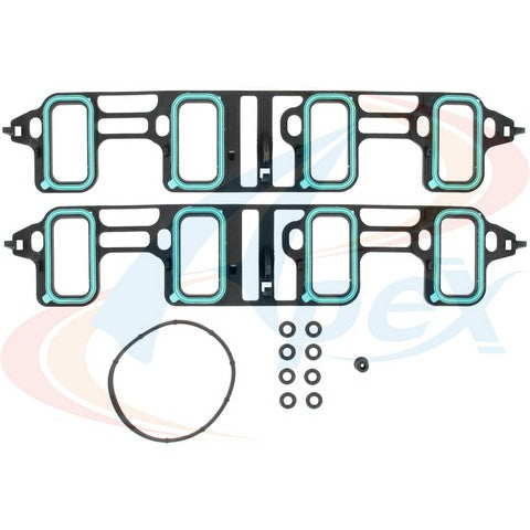 APEX Automobile Parts Inc Engine Intake Manifold Gasket Set P/N:AMS3902 Fits: Cadillac Escalade, Cadillac Escalade Esv, Cadillac Escalade Ext, Chevrolet Avalanche, Chevrolet Express 2500, Chevrolet Express 3500, Chevrolet Silverado 1500 - Image 1