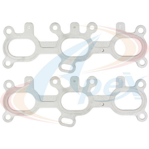 APEX Automobile Parts Inc Exhaust Manifold Gasket Set P/N:AMS4161 Fits: Ford Probe 97-93, Mazda 626 02-93, Mazda Millenia 02-95, Mazda Mx-3 94-92, Mazda Mx-6 97-93 - Image 1
