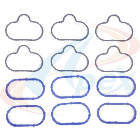 APEX Automobile Parts Inc Engine Intake Manifold Gasket Set P/N:AMS4891 Fits: Ford Escape, Ford Five Hundred, Ford Freestyle, Ford Fusion, Ford Taurus, Lincoln Zephyr, Mazda 6, Mazda Tribute, Mercury Mariner, Mercury Milan, Mercury Montego, Mercury Sable - Image 1